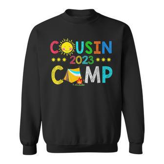 Cousin Camp 2023 Family Camping Summer Vacation Sweatshirt - Seseable