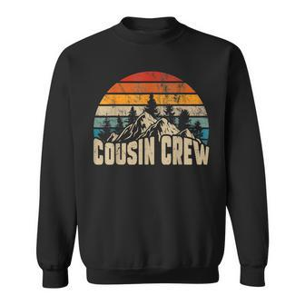 Cousin Crew 2023 Camping Family Reunion Making Memories Sweatshirt - Thegiftio UK