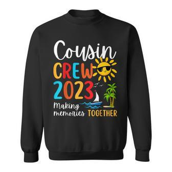 Cousin Crew 2023 For Summer Vacation Beach Family Matching Sweatshirt | Mazezy