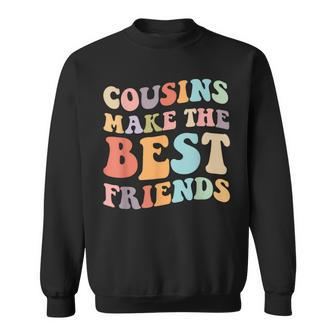 Cousins Make The Best Friends Family Matching Graphic Sweatshirt - Monsterry