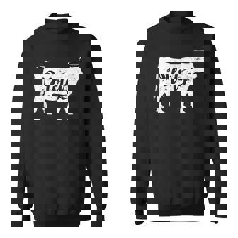 Cow Dairy Farmer Midwest Pride Sweatshirt | Mazezy