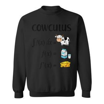 Cowculus Cow Milk Cheese Calculus Math Lovers Sweatshirt | Mazezy