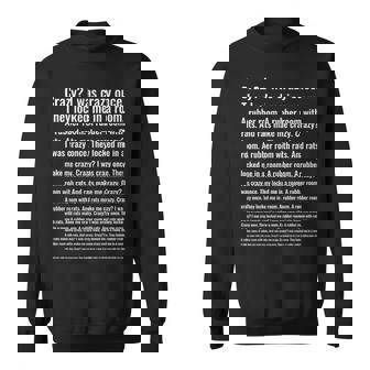 Crazy I Was Crazy Once Funny Trending Meme Meme Funny Gifts Sweatshirt | Mazezy