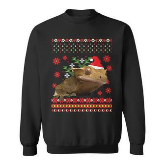 Crested Gecko Ugly Christmas Sweater Sweatshirt | Mazezy