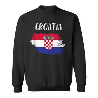 Croatia Indepedence Day Croatia Flag Croatia Funny Gifts Sweatshirt | Mazezy