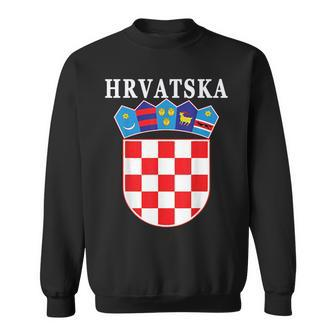 Croatia National Pride Hrvatska Sweatshirt | Mazezy