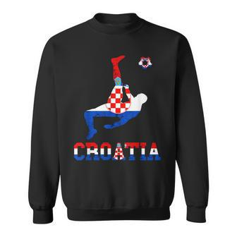 Croatian Pride Hrvatska Soccer Team Croatian Soccer Croatia Sweatshirt | Mazezy