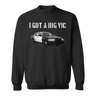 Crown Vic Funny P71 Punny Car Enthusiast Sweatshirt | Mazezy