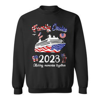 Cruise Family 2023 4Th Of July Cruise Ship Sweatshirt - Seseable