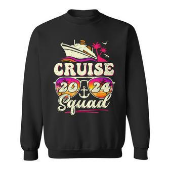 Cruise Squad 2024 Family Vacation Matching Family Group Sweatshirt - Monsterry DE