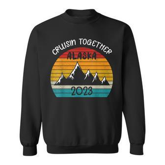 Cruisin Together Alaska 2023 Matching Family Friends Group Sweatshirt - Seseable