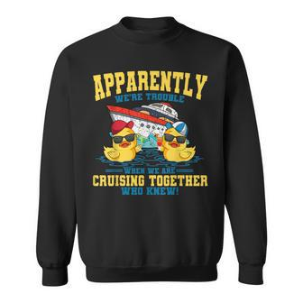 Cruising Vacation Together Tourist Cruise Ship Passenger Sweatshirt - Monsterry DE