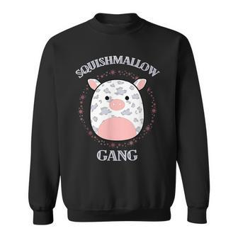 Cute Cow Pig Squishmallow Gang Sweatshirt | Mazezy