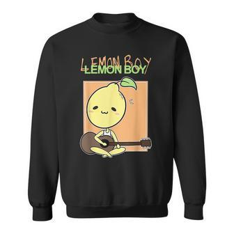Cute Lemon-Boy Funny Lemon Fruits Lover Sweatshirt | Mazezy