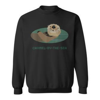 Cute Otter Carmel-By-The-Sea California Coast Resident Sweatshirt | Mazezy