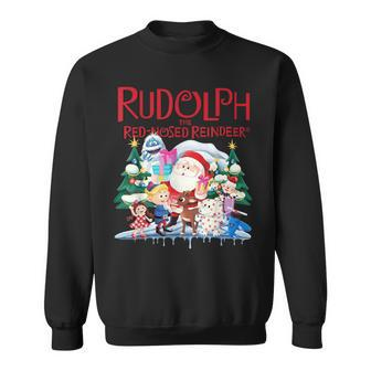 Cute Rudolph The Red Nosed Reindeer Christmas Special Xmas Sweatshirt | Mazezy UK