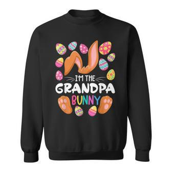 Cute Top I Grandpa Bunny I Matching Family Easter Pajamas Gift For Mens Sweatshirt | Mazezy