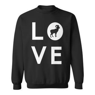 Cute Unique Bighorn Sheep Animal Lover G002223 Sweatshirt | Mazezy
