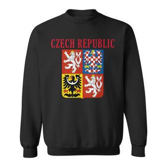 Czech Republic Coat Of Arms Czech Pride Sweatshirt | Mazezy