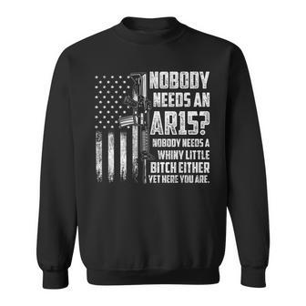 Dad Grandpa Veteran Us Flag Pro Gun 2Nd Amendment Sweatshirt | Mazezy
