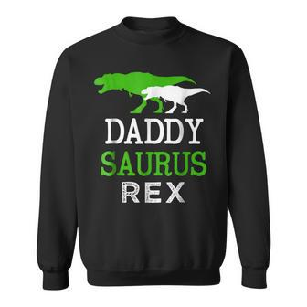 Daddy Saurus Rex Fathers Day Funny Dinosaur Dad Gift For Mens Funny Gifts For Dad Sweatshirt | Mazezy