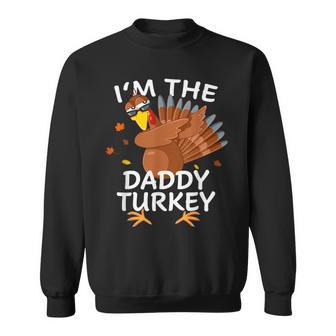 Daddy Turkey Matching Outfit Thanksgiving Pajamas Family Sweatshirt - Seseable