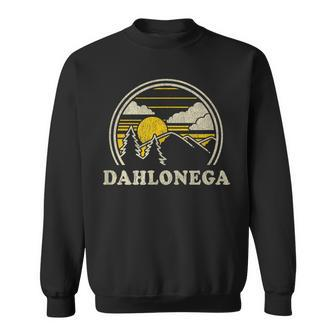 Dahlonega Georgia Ga T Vintage Hiking Mountains Sweatshirt | Mazezy UK