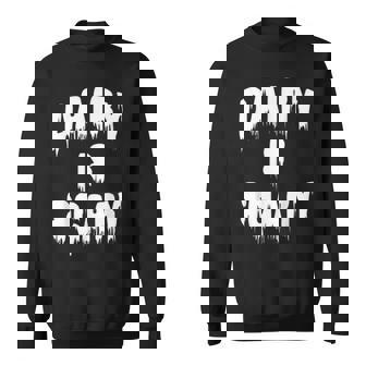 Dairy Is Scary Fun Vegan Halloween Sweatshirt | Mazezy