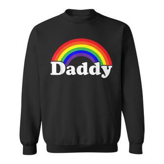 Damn Daddy Gay Pride Parade Daddy Masc Man Lgbtq Dad Sweatshirt | Mazezy