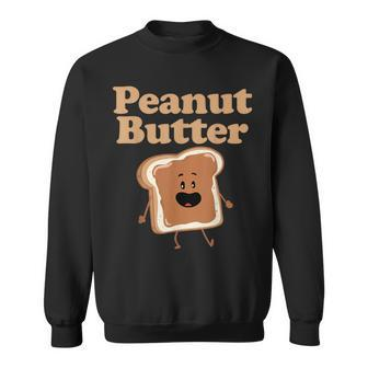 Dancing Peanut Butter Matching Peanut Butter And Jelly Sweatshirt - Monsterry