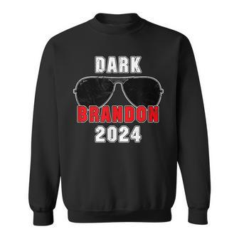 Dark Brandon 2024 Cmon Man Vote Joe Pro Biden Funny Vintage Sweatshirt | Mazezy