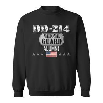 Dd214 Us National Guard Alumni Vintage Veteran Day Gift Sweatshirt | Mazezy