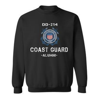 Dd214 Uscg Us Coast Guard Veteran Vintage Veteran Funny Gifts Sweatshirt | Mazezy