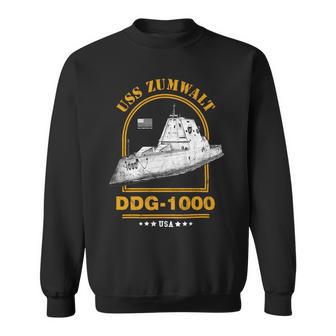 Ddg-1000 Uss Zumwalt Sweatshirt - Monsterry CA