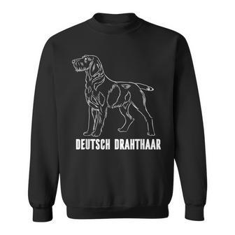 Deutsch Drahthaar Pointer Hunting Dog Longhaired Hound Sweatshirt | Mazezy
