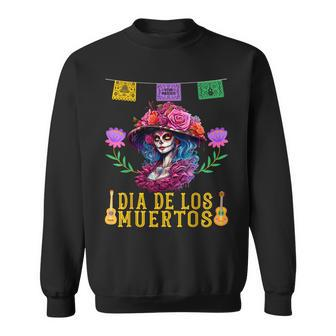Dia De Los Muertos Costume Day Of The Dead Sweatshirt - Thegiftio UK