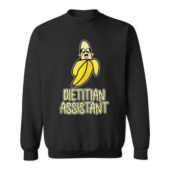 Dietitian Assistant Nutritionist Dietary Diet Lover Graphic Sweatshirt | Mazezy