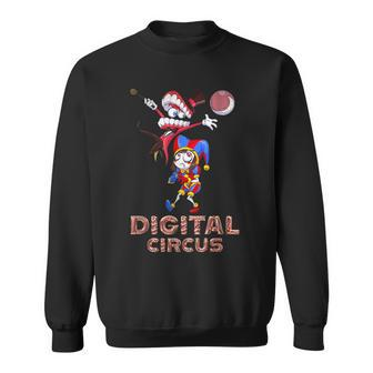Digital Circus Pomni Ragatha Jax Digitalcircus Sweatshirt - Monsterry UK