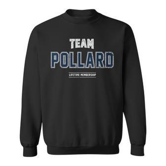 Distressed Team Pollard Proud Family Last Name Surname Sweatshirt | Mazezy