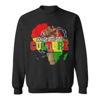 Do It For-The-Culture Junenth Map Black History Month Sweatshirt - Seseable
