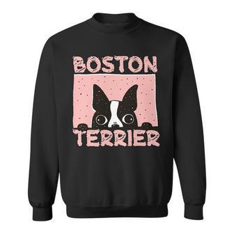 Dog Boston Terrier Design For Dog Lover 2 Sweatshirt - Monsterry CA
