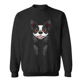 Dog Boston Terrier Design For Dog Lover 3 Sweatshirt - Monsterry CA
