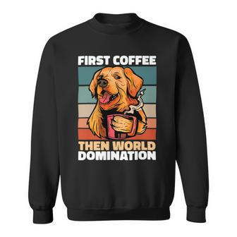 Dog Breed Coffee Golden Retriever Sweatshirt - Monsterry UK