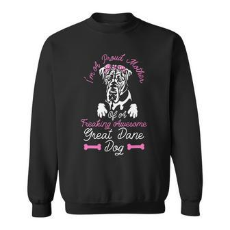 Dog Breed Mom Dog Owner Great Dane Mom Sweatshirt - Monsterry UK