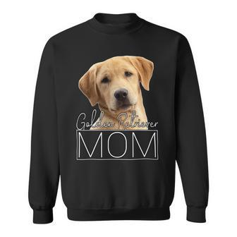 Dog Mom Golden Retriever Dog Mum Sweatshirt - Monsterry