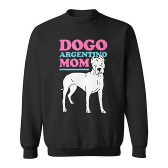Dogo Argentino Mom Dog Owner Dogo Argentino Sweatshirt - Monsterry