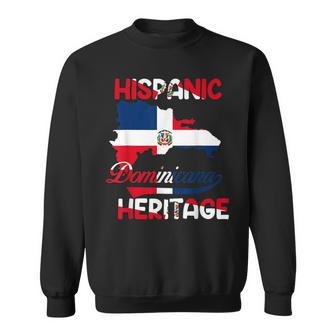 Dominican Republic Flag Hispanic Heritage Dominicana Sweatshirt - Monsterry AU