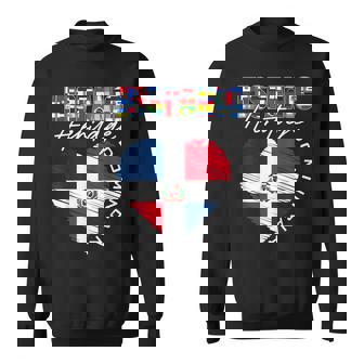 Dominicana Hispanic Heritage Month Dominican Republic Flag Sweatshirt - Seseable