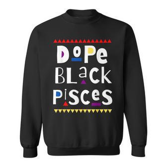 Dope Black Pisces Sweatshirt | Mazezy
