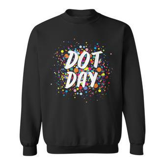 Dot Day 2023 September 15Th Polka Dot Colorful Celebrate Sweatshirt - Seseable
